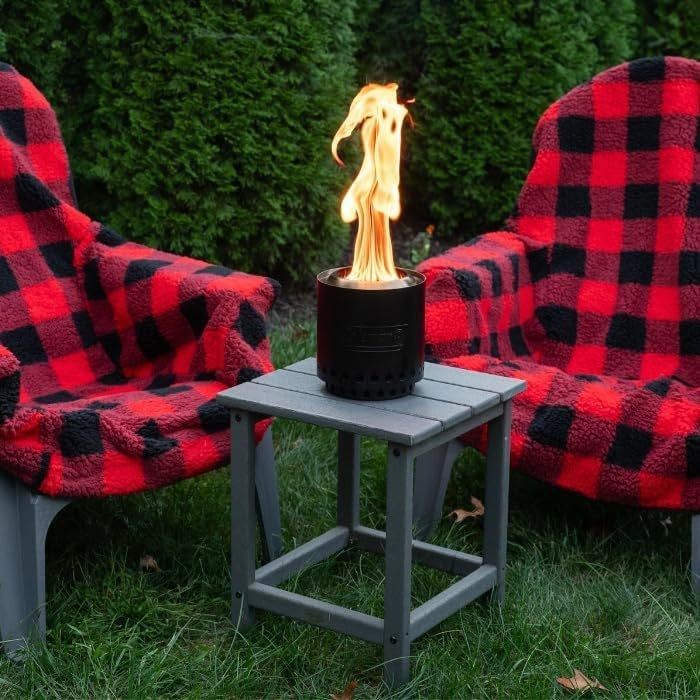 Kuscheldecke Rot-Schwarz Kariert