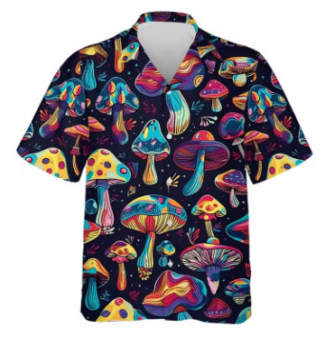 Herren-Shirt mit abstraktem Muster – Bild 3 | LuxeStyle