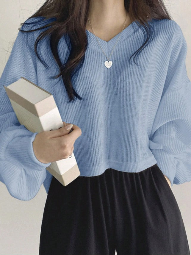 Einheitliches Pullover-Top
