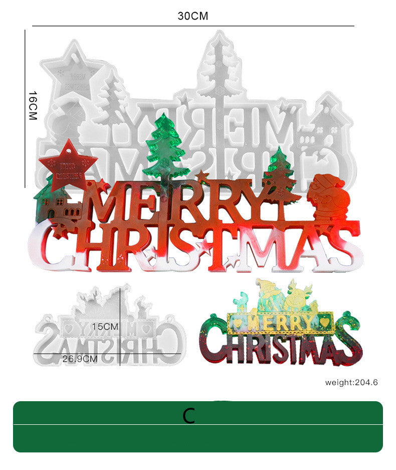 Weihnachtsbaumglocke Schneeflocke Silikonform – Bild 8 | LuxeStyle