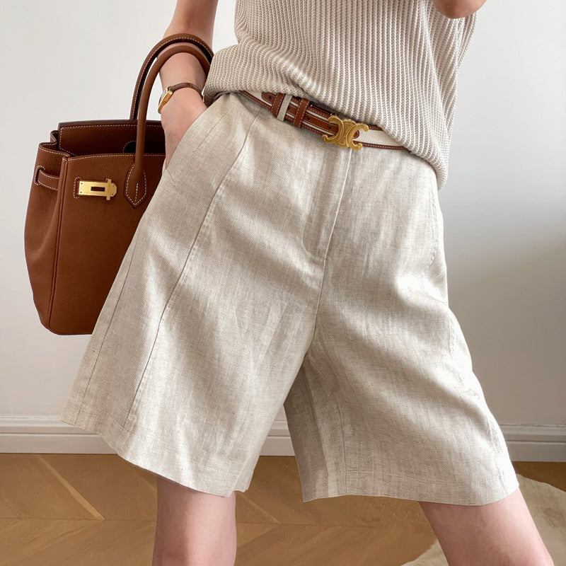 Schlichte Baumwolsshorts für Frauen