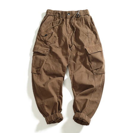 Herren-Cargo-Hosen mit Stretch