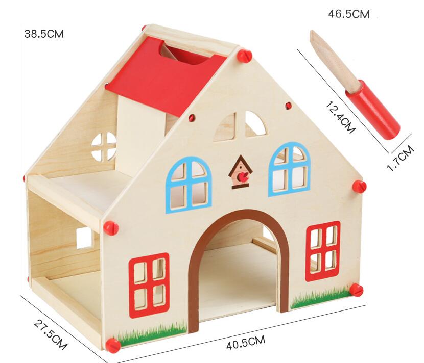 Hölzernes Kinderspielhaus Villa – Bild 8 | LuxeStyle
