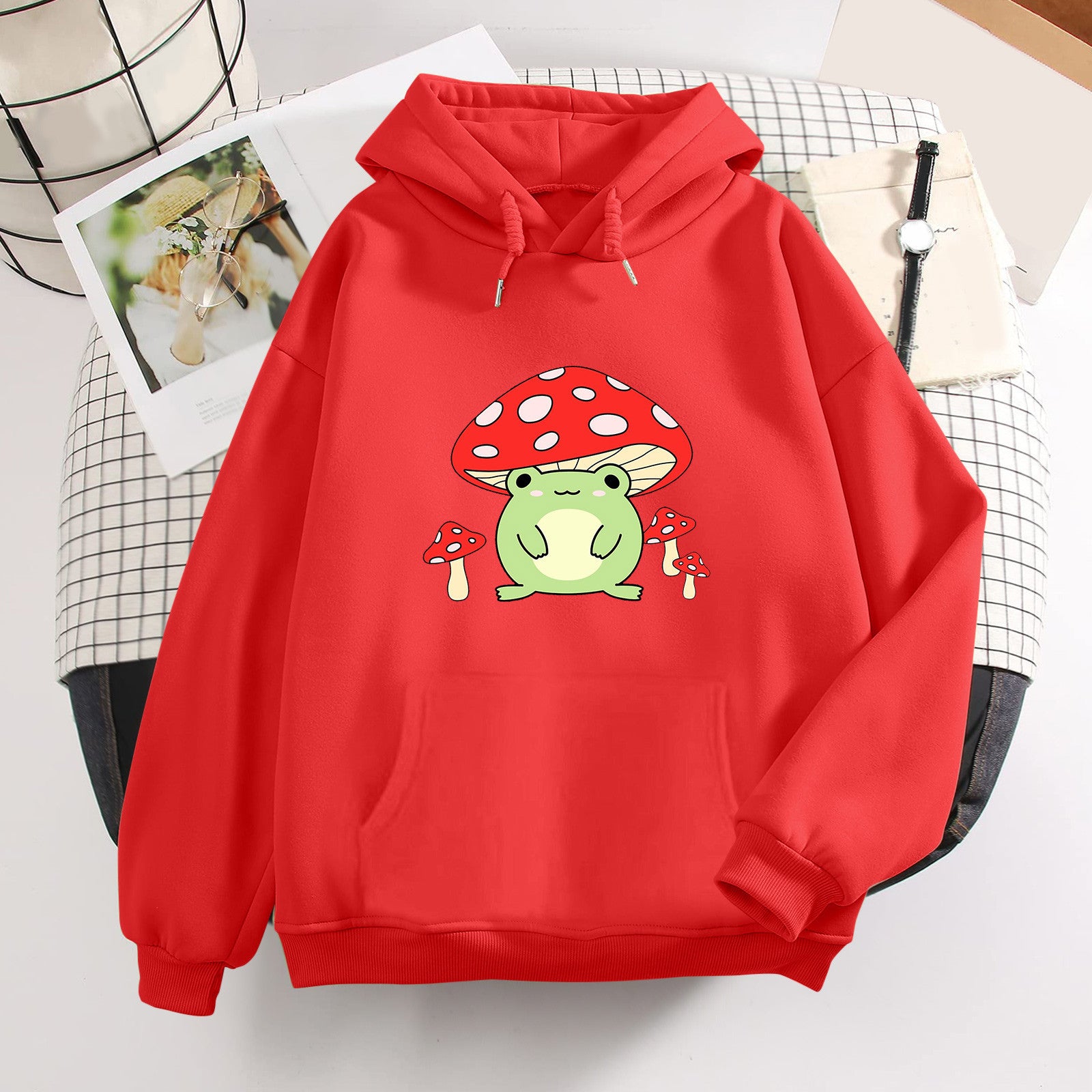 Retro Harajuku Hoodie für Damen und Herren