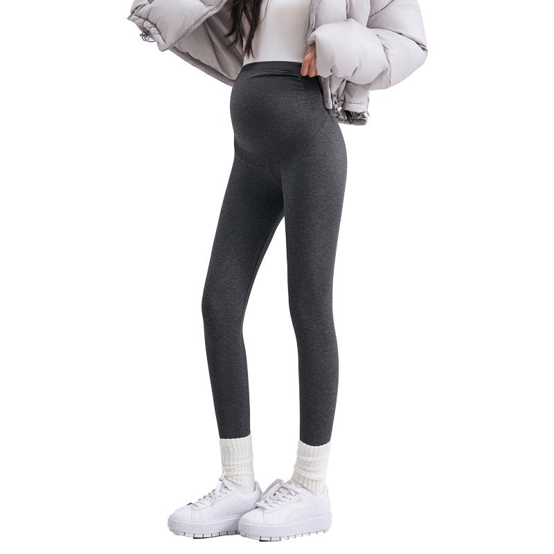Thermo-Leggings für Schwangerschaft, hohe Elastizität