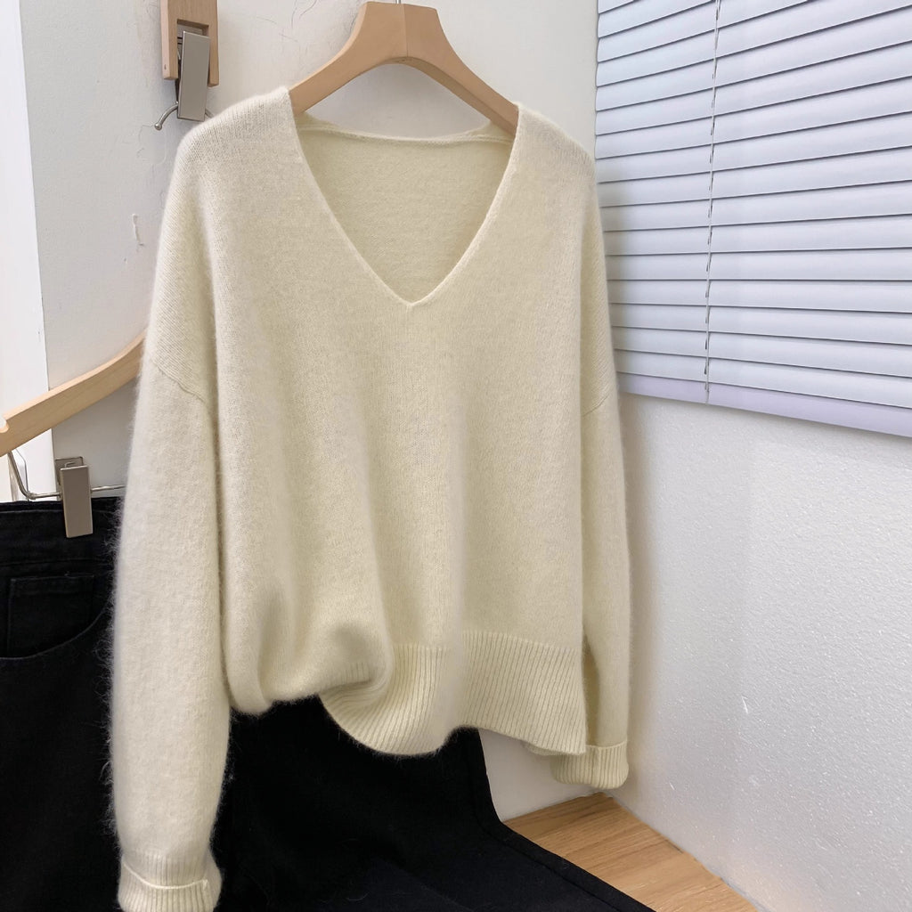 V-Neck Baselayer Pullover für Damen