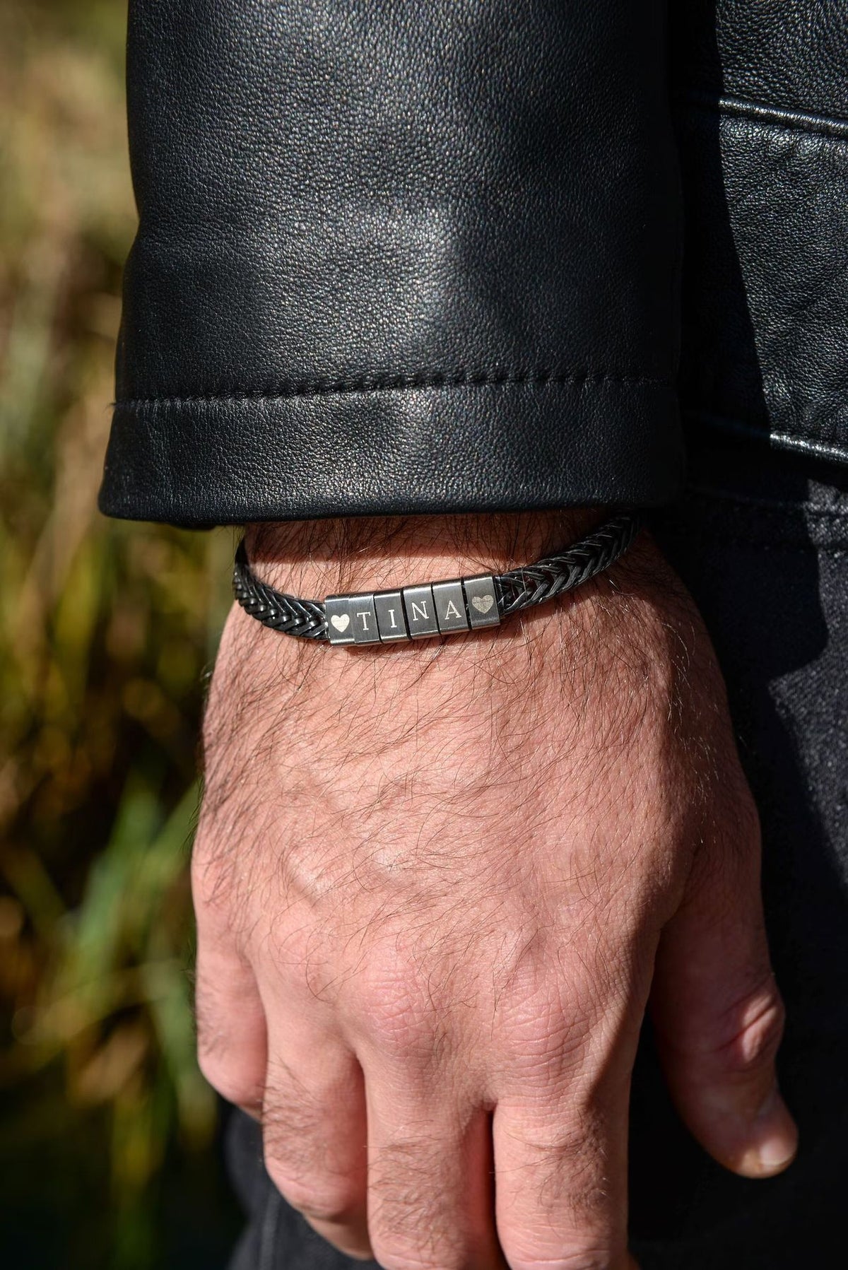 Armband Flaches Quadrat Doppelgeflecht – Bild 5 | LuxeStyle