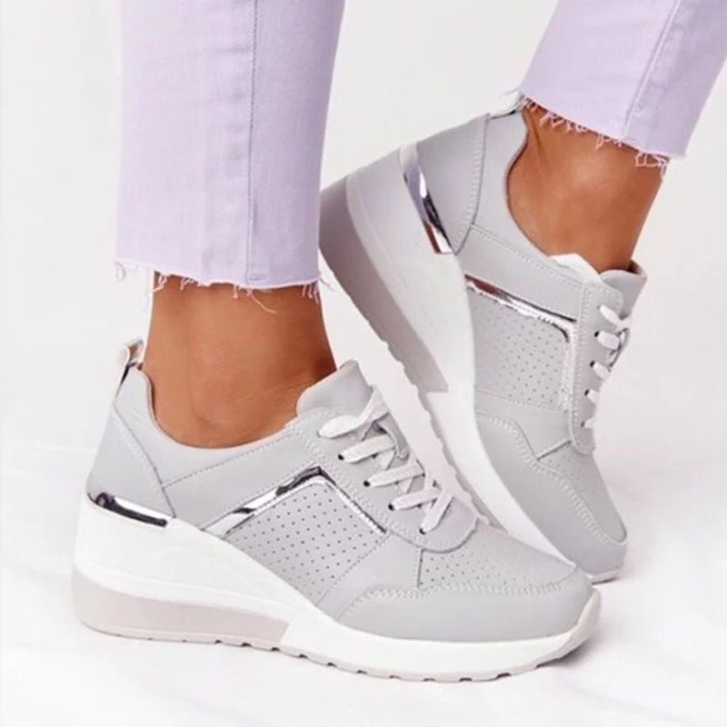 Casual Dad-Schuhe mit Wedge, Grössen