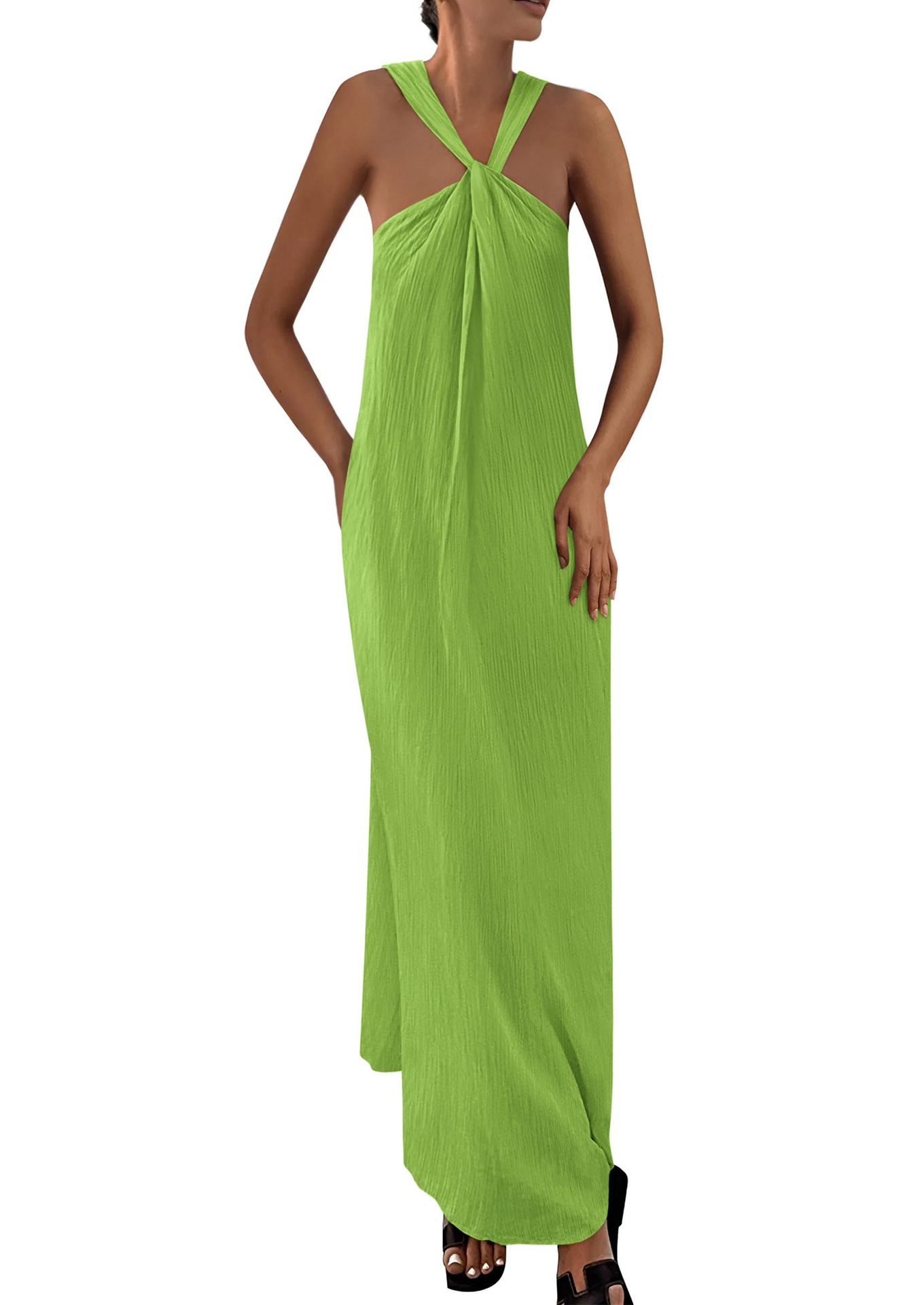 Strandkleid «Playa» – Halter mit Schnür-Detail