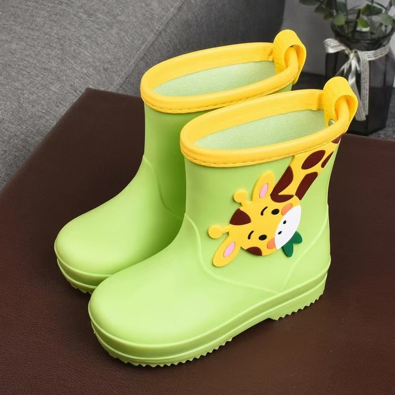 Regenstiefel für Kinder mit Tier-Motiven