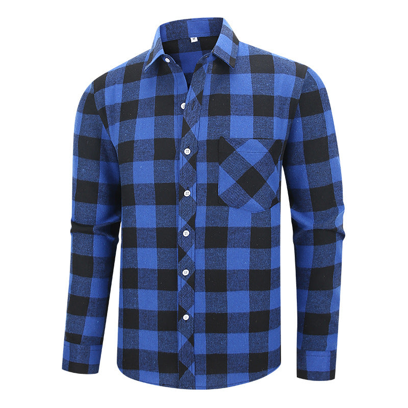 Herren Langarm-Freizeithemd im Karo-Look – Bild 10 | LuxeStyle