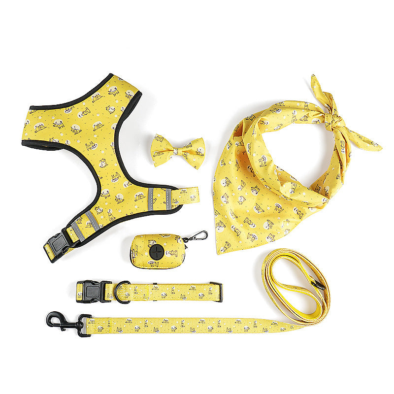 Hundegeschirr-Set mit Leine und Halstuch – Bild 3 | LuxeStyle