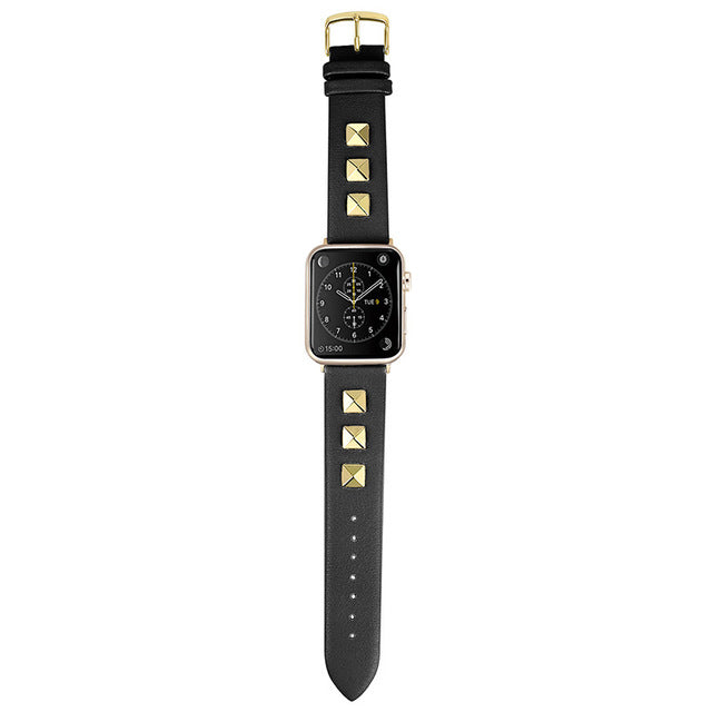 Lederarmband mit Nieten für Watch – Bild 6 | LuxeStyle