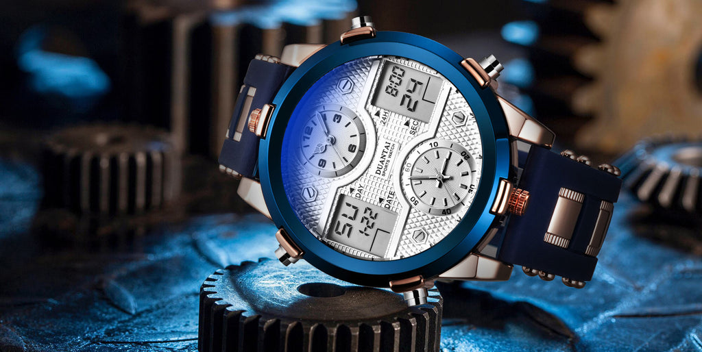 Quarzarmbanduhr mit Chronograph | LuxeStyle