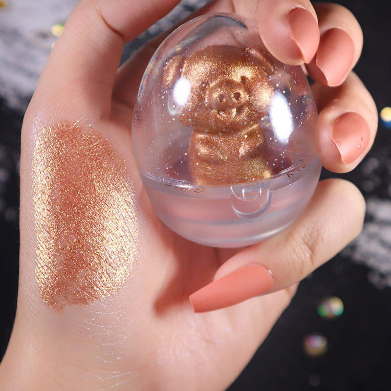 Glitzer-Highlighter Lidschatten-Palette Tier-Design – Bild 5 | LuxeStyle