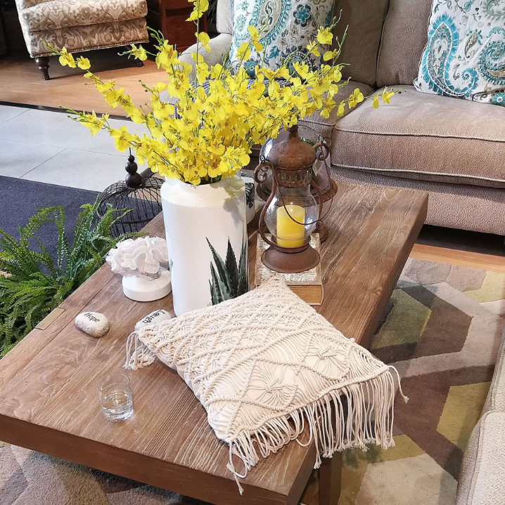 Makramee Kissenbezug aus Baumwolle – Bild 5 | LuxeStyle