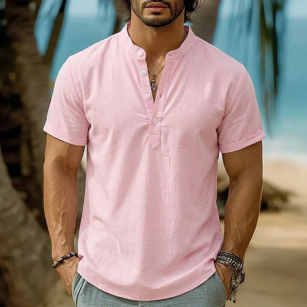 Herren-Tie-Dye-Hemd