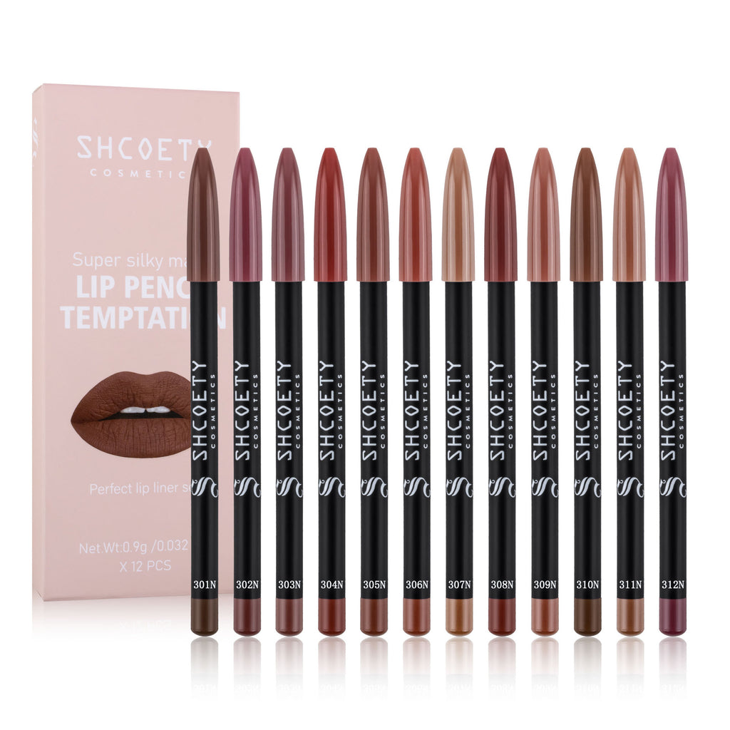 12 matte Lippenstifte & Liner Set – Ansicht 5