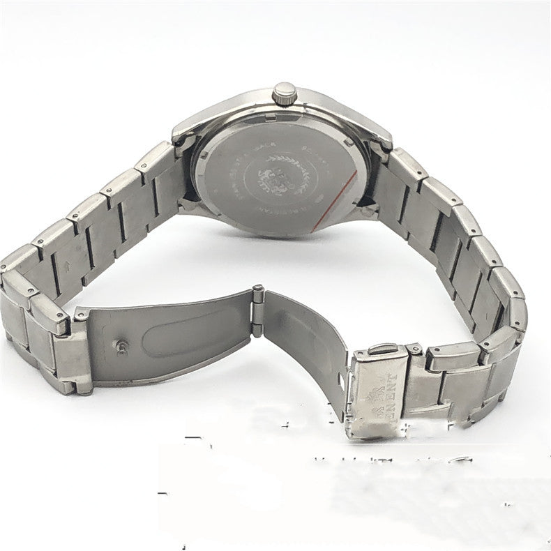 Mechanische Armbanduhr mit grossem Zifferblatt – Bild 3 | LuxeStyle