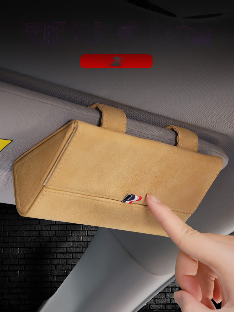 Sonnenbrillenhalter für Sonnenblende – Bild 4 | LuxeStyle