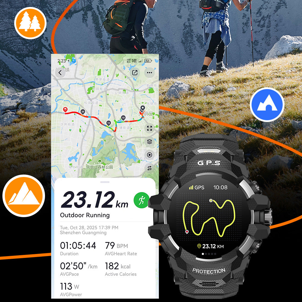 Smartwatch «ActiveOne» · Fitness & Anrufe