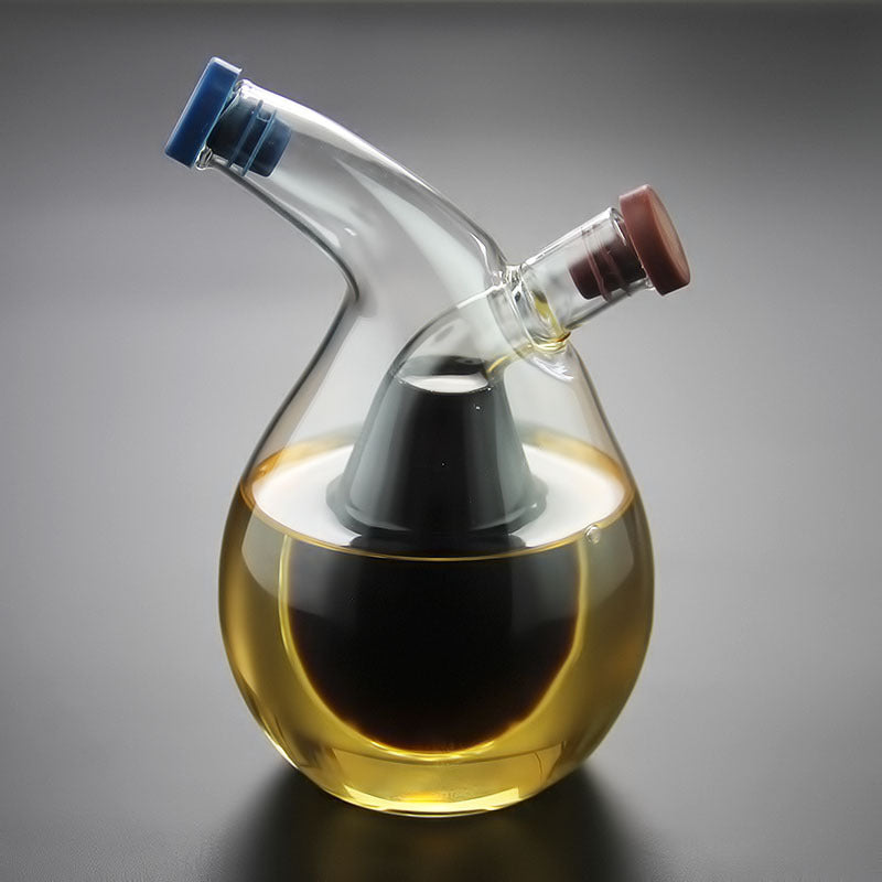 2-in-1 Öl- und Essigspender aus Glas – Bild 5 | LuxeStyle