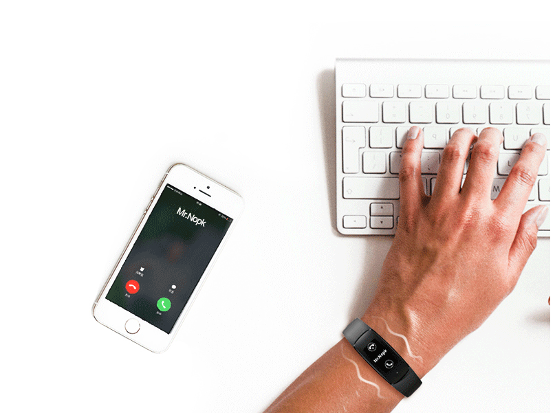 Smart-Armband mit Multisport-Modus