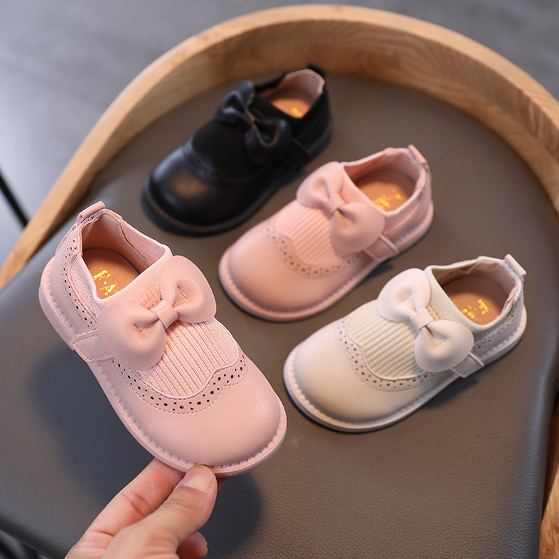 Leder-Halbschuhe für Mädchen | LuxeStyle