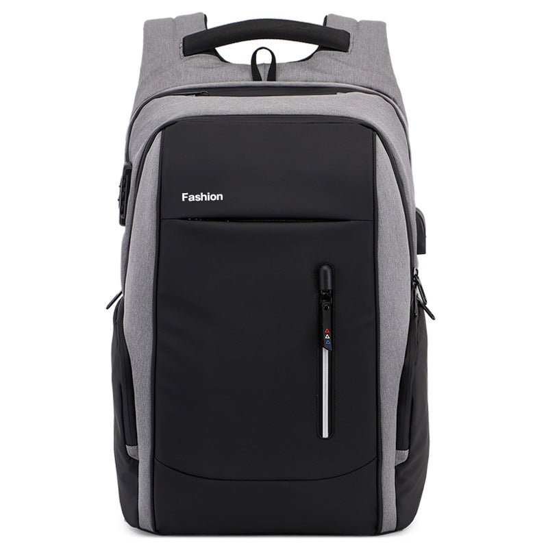 USB-Lade-Rucksack aus Oxford-Stoff – Bild 3 | LuxeStyle
