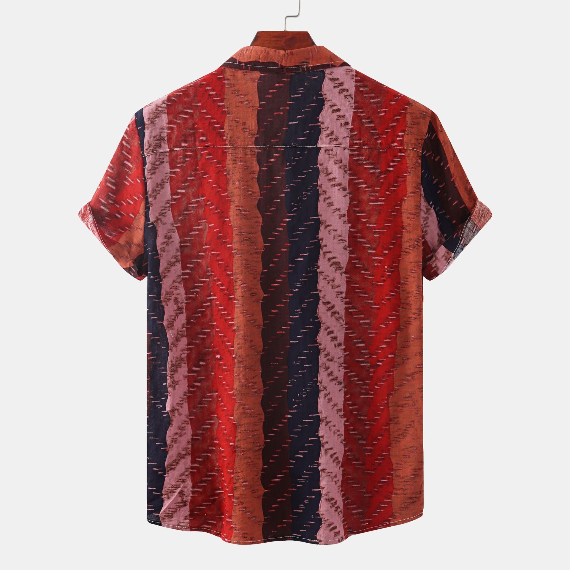 Afrikanischer Ethno-Stil Kurzarm-Shirt