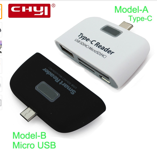 USB-C OTG Kartenleser