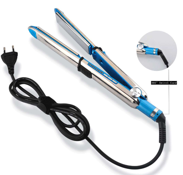2-in-1 Glätteisen mit Farb-Schutz