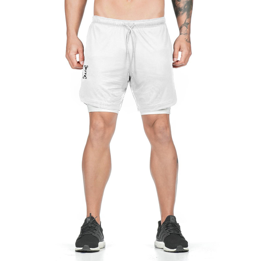 Kompression-Shorts mit Taschen