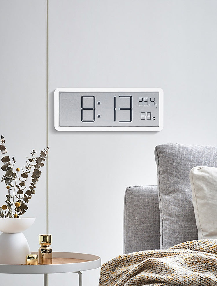 Grosser Bildschirm Temperatur- und Feuchtigkeitsuhr – Bild 6 | LuxeStyle