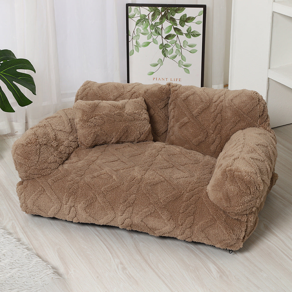 Haustier-Sofabett mit Wärmefunktion