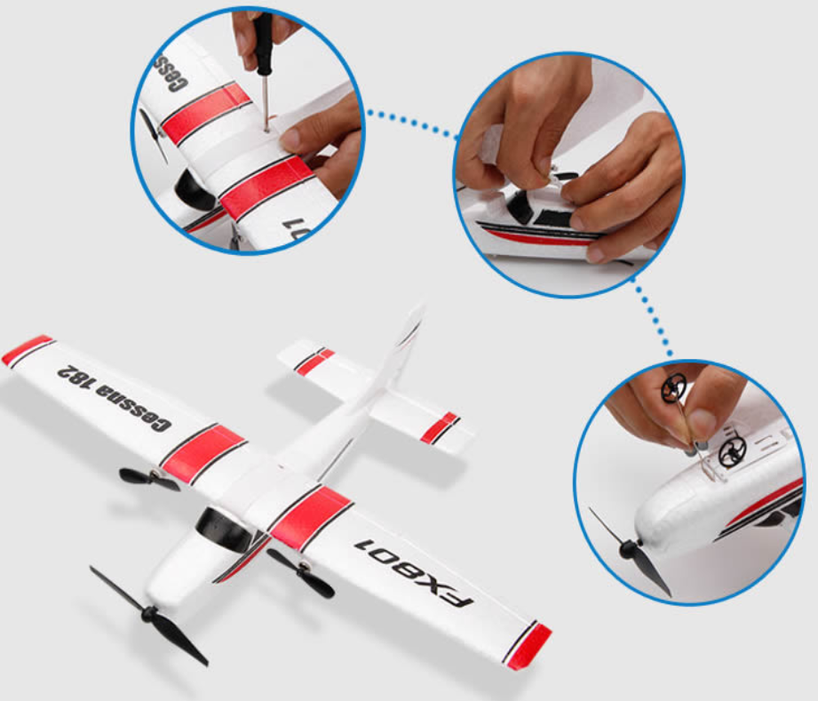 FX801 RC Segelflugzeug Modell – Bild 10 | LuxeStyle