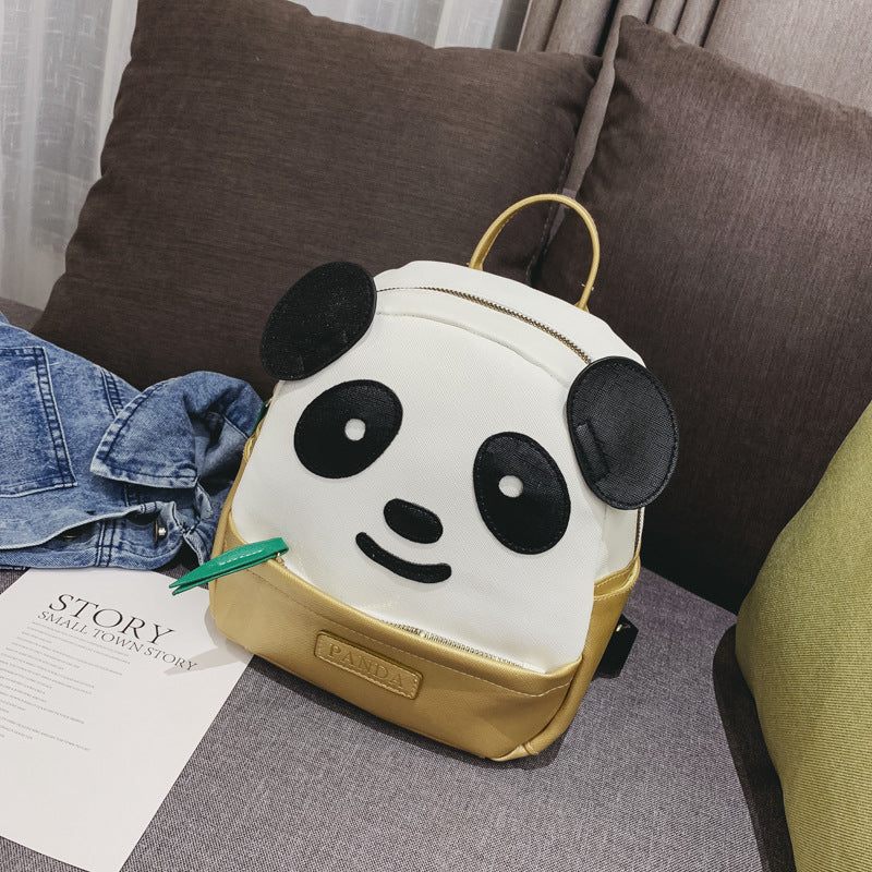 Cartoon Rucksack mit Panda-Motiv – Bild 2 | LuxeStyle