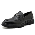 Schwarze Business-Loafers aus Kunstleder – Bild 8 | LuxeStyle