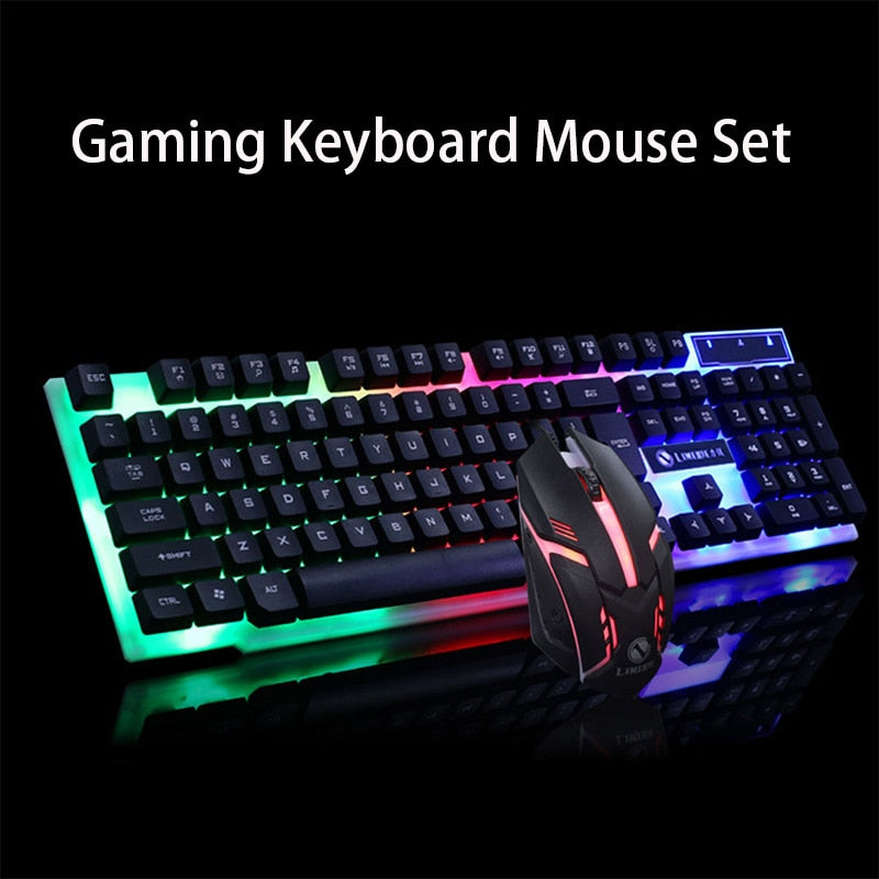 Gaming Tastatur- und Maus-Set mit Hintergrundbeleuchtung – Bild 7 | LuxeStyle