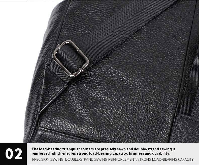 Echtleder Rucksack mit 36-55 L – Bild 7 | LuxeStyle