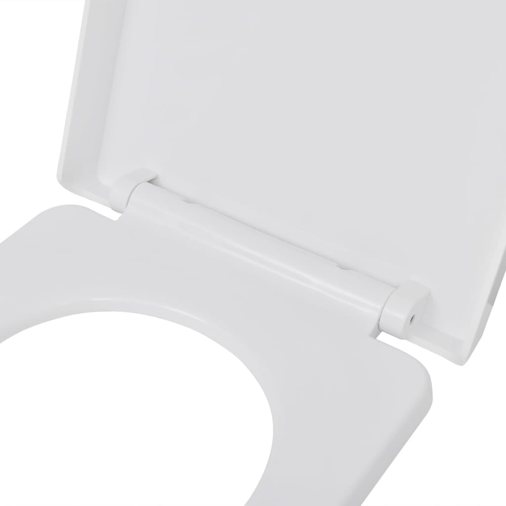 WC-Sitz mit Absenkautomatik, eckig