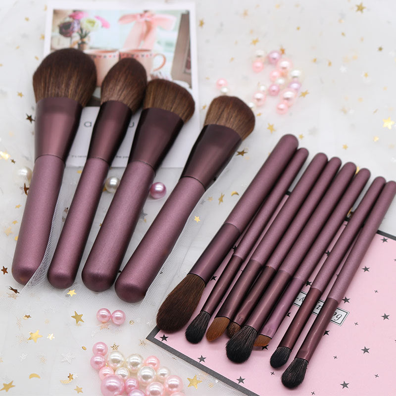 12-teiliges Make-up Pinselset für Einsteiger