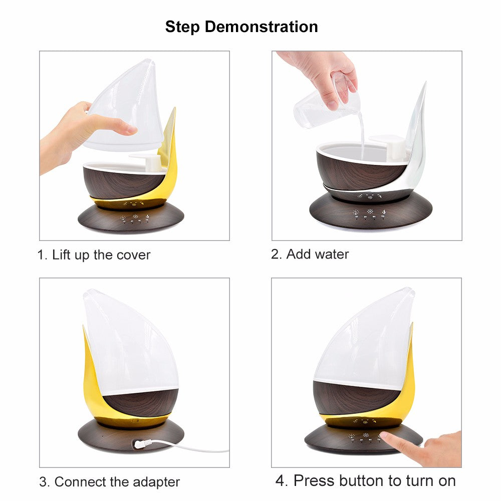 Aroma Diffuser Wassertropfen Design – Bild 2 | LuxeStyle