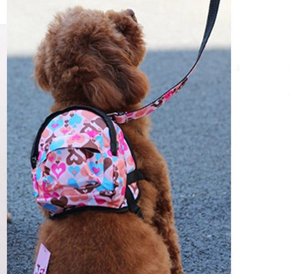 Hunde-Rucksacktasche mit Leine – Bild 2 | LuxeStyle