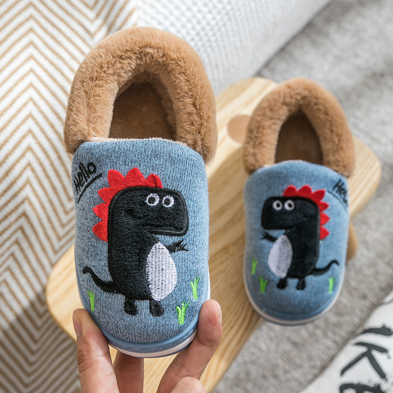 Dinosaurier-Hausschuhe für Kinder – Bild 1 | LuxeStyle