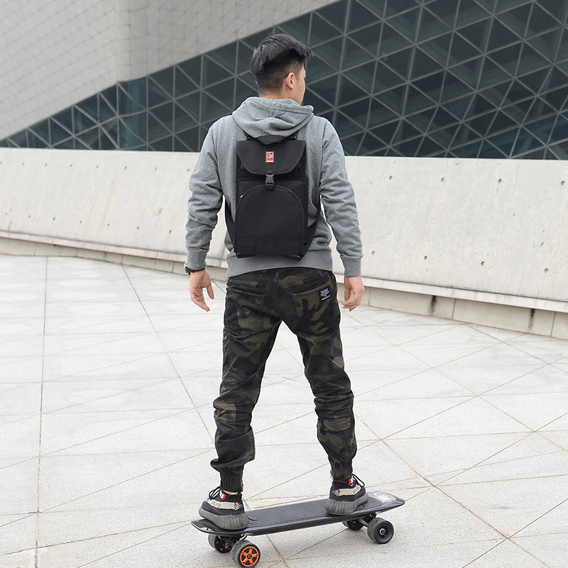Skateboard-Rucksack mit Doppelträger | LuxeStyle