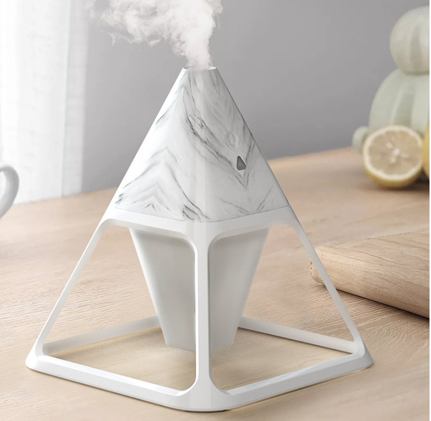 USB Aroma Diffusor mit dimmbarer Vulkan-Beleuchtung – Bild 2 | LuxeStyle