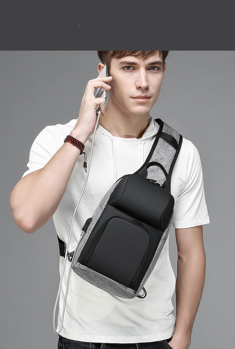 Reise-Tasche für Brustbereich – Oxford / PVC – Bild 4 | LuxeStyle