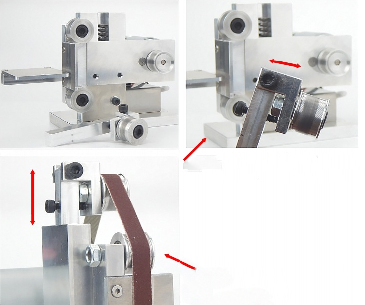 Bandschleifmaschine zum Polieren – Bild 2 | LuxeStyle