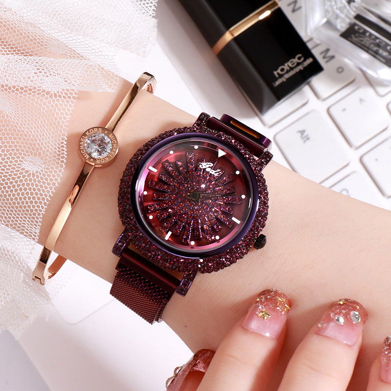 Damenuhr mit Diamant – Bild 2 | LuxeStyle